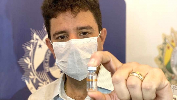 Visivelmente emocionado Gladson diz: “o nosso objetivo é salvar vidas”