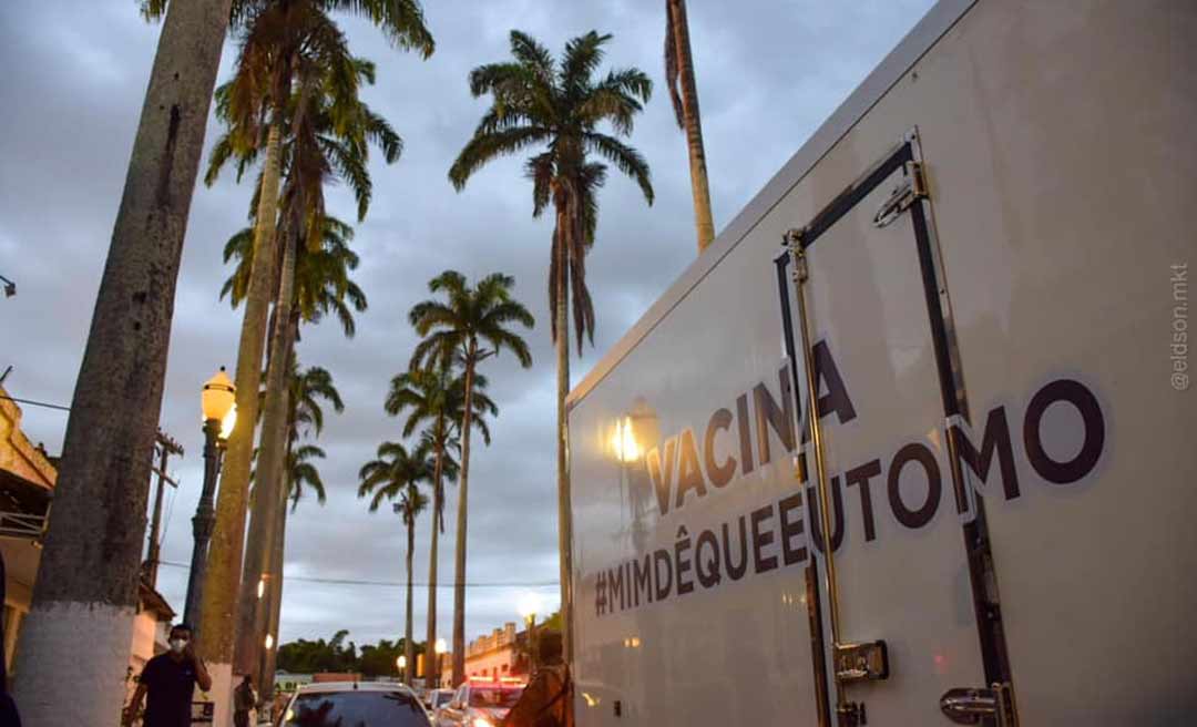 Município de Brasileia recebe as primeiras doses de vacina contra o coronavírus