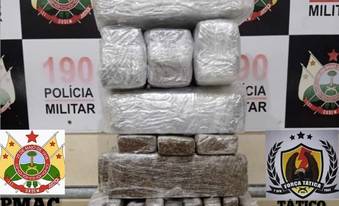 Narcotraficantes são presos com 23 quilos de maconha, no Calafate