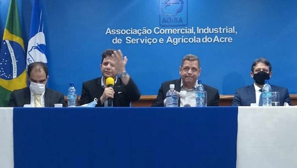 Em encontro com empresários, Gladson lança Refis 2021; "É o melhor programa dos últimos tempos", diz presidente da Acisa