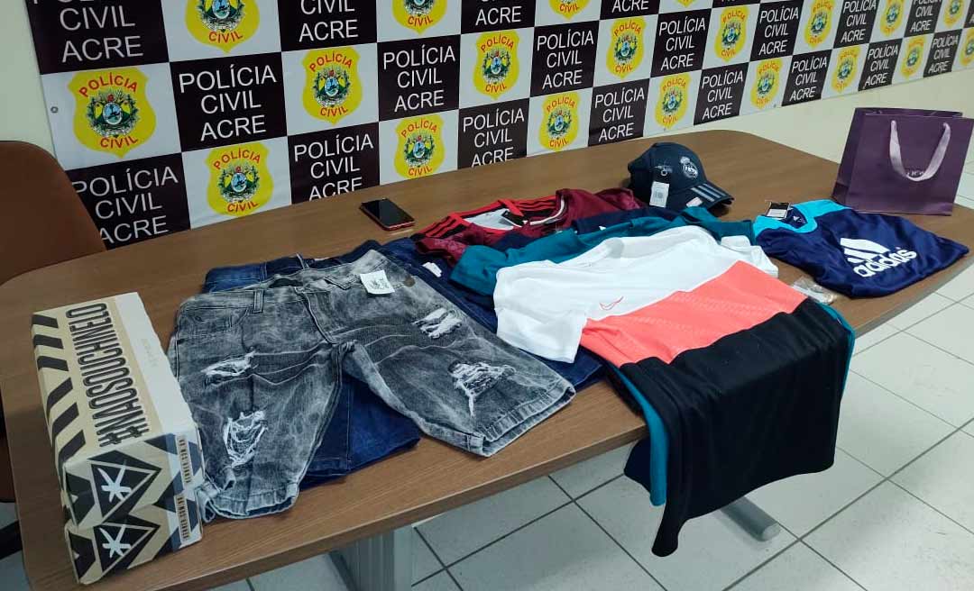 Policia Civil identifica autores de roubo e apreende objetos comprado com cartão de motorista de aplicativo