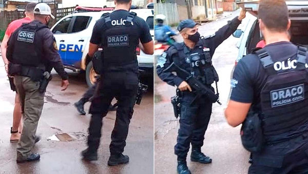 Polícia prende seis pessoas, apreende um menor e drogas em operação contra facções