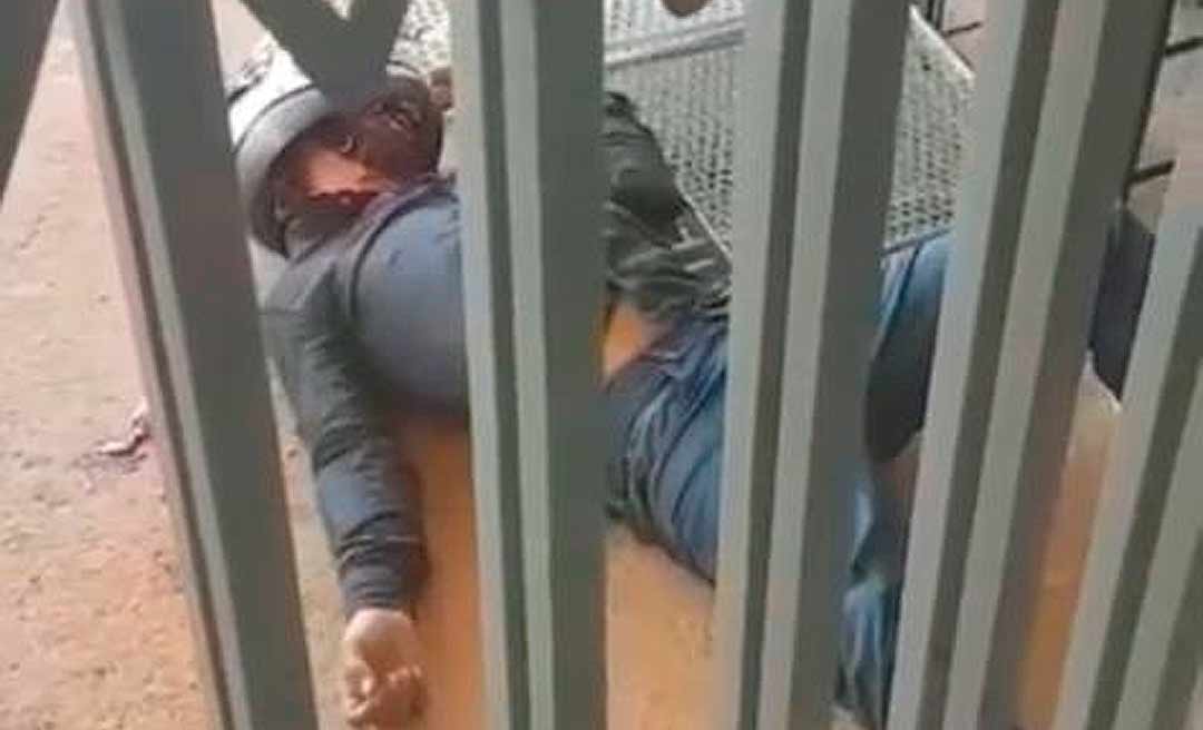 Bandido tenta assaltar mercearia e é ferido com tiro na cabeça por policial em Rio Branco