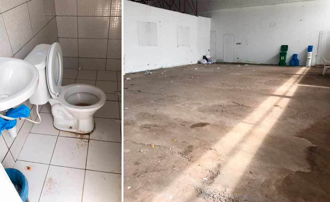 Área onde Semsa faz vacinação em frente ao 7º BEC é insalubre; deputado questiona Frank Lima