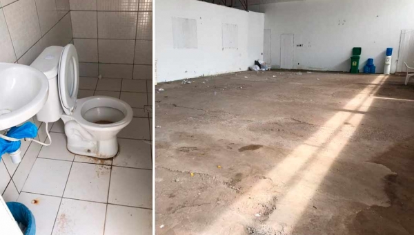 Área onde Semsa faz vacinação em frente ao 7º BEC é insalubre; deputado questiona Frank Lima