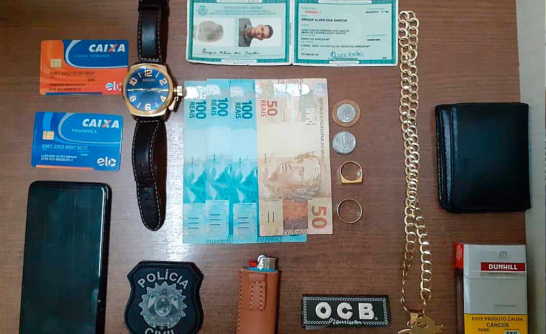 Estelionatário é preso em flagrante com identidade falsa em cartório tentando transferir um veículo