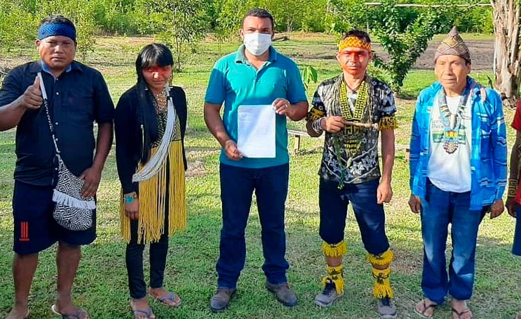Naudo Ribeiro visita comunidade indígena e garante aproximar ações da gestão