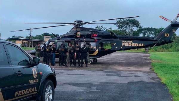 Polícia Federal cumpre cinco mandados e investiga crimes cometidos no projeto Antimary no Acre