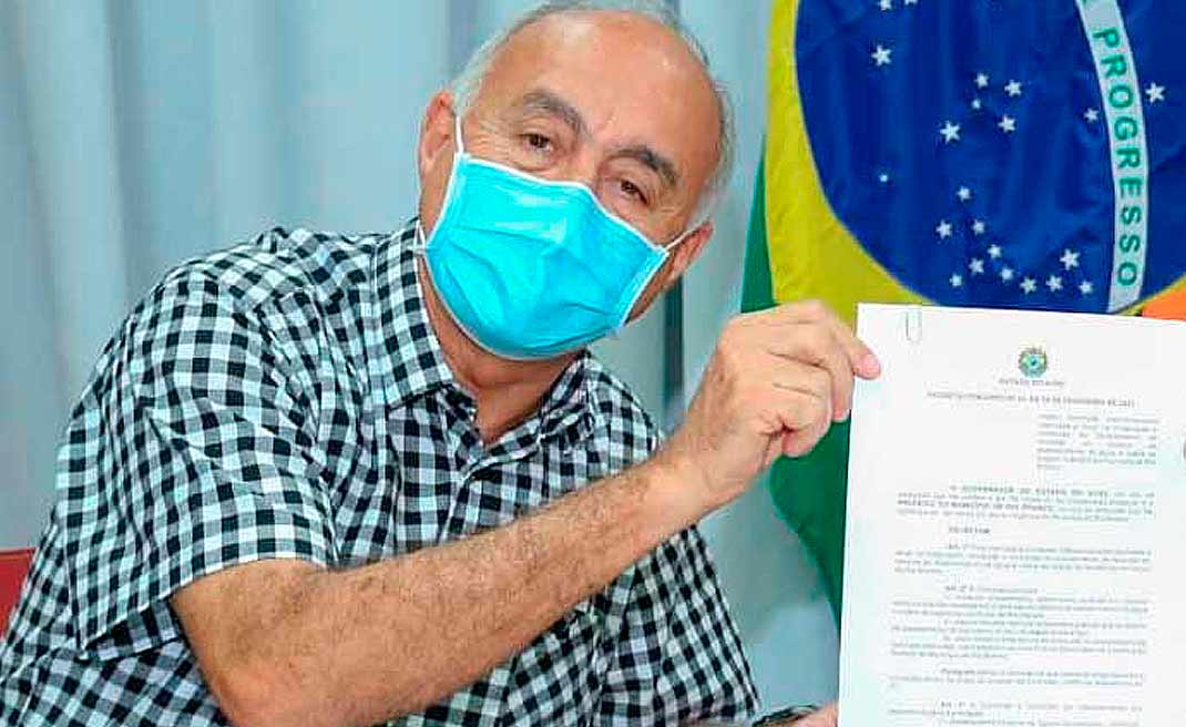 Bocalom sanciona projeto de adesão a consórcio para a compra de vacinas anticovid