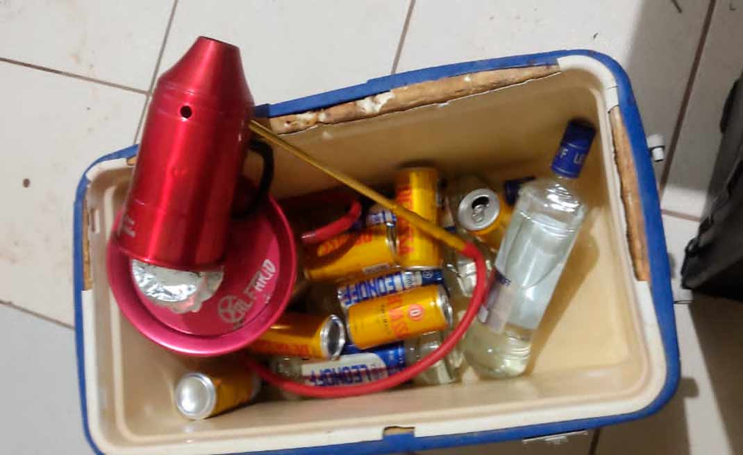 Festa regada a álcool e drogas é interrompida pela Polícia na Cidade Nova