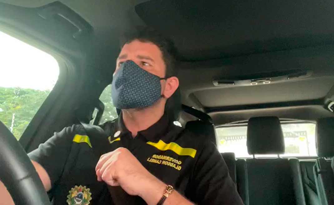 Gladson Cameli diz que Acre receberá 230 cilindros de oxigênio hoje e agradece Bolsonaro