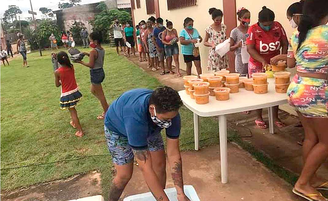 Sopão do Cidade do Povo é suspenso após ladrões furtarem alimentos e equipamentos de cozinha