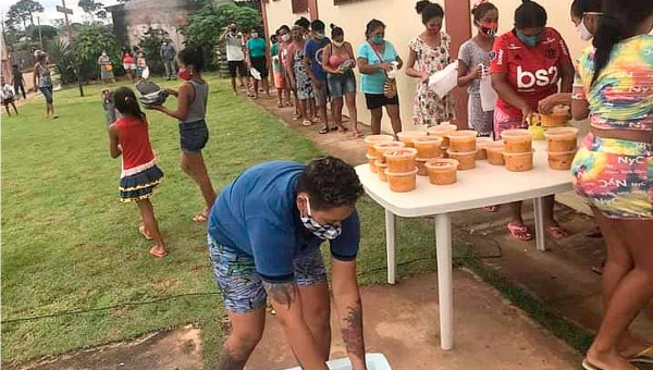 Sopão do Cidade do Povo é suspenso após ladrões furtarem alimentos e equipamentos de cozinha