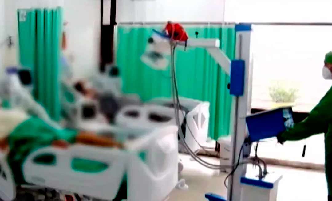 Taxa de ocupação de leitos de UTI no Acre dá sinais de melhora e semana inicia com 91,5% dos leitos ocupados