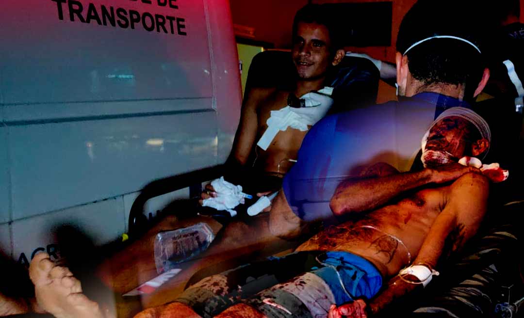 Mulher embriagada esfaqueia o marido e um amigo dele no Alto Alegre; os dois vão parar no PS ‘entre a vida e a morte’