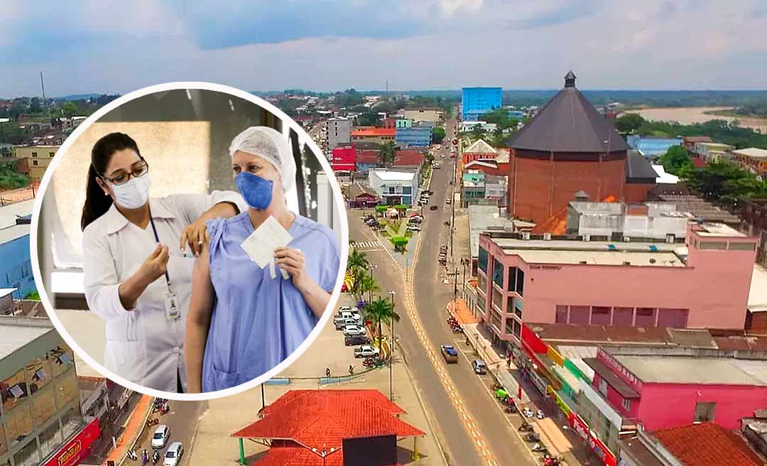 Cruzeiro do Sul já vacinou 90% dos profissionais de saúde da cidade