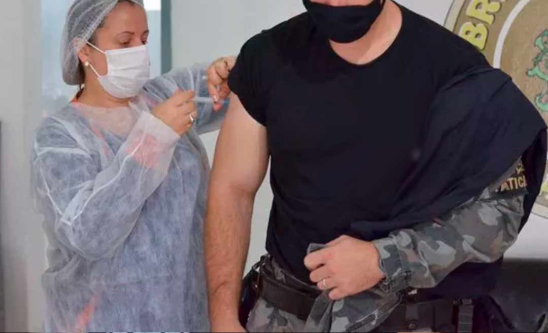 Profissionais da Segurança começam a ser vacinados nesta quarta no Acre