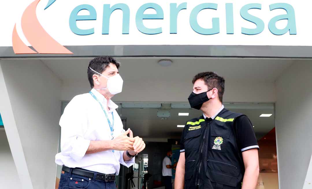 Diretoria da Energisa Acre recebe a visita do governador Gladson Cameli