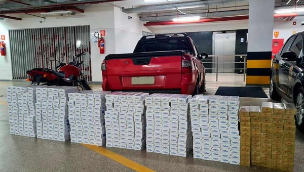 PRF apreende mais de 21 mil maços de cigarros contrabandeados no Acre
