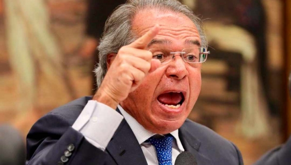 Paulo Guedes compara ato de Bittar a de um “macaco” e chama relatório do acreano de “troço”