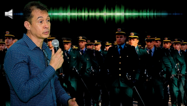 Vaza áudio em que Paulo Cézar critica “vitimismo” de oficiais  da PMAC e diz: “É falta de maturidade profissional”