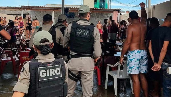 Baile das novinhas é interrompido pela Polícia em residência no Boa União
