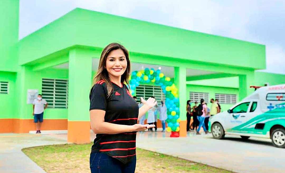 Jéssica Sales entrega mais R$ 2 milhões em obras em Marechal Thaumaturgo