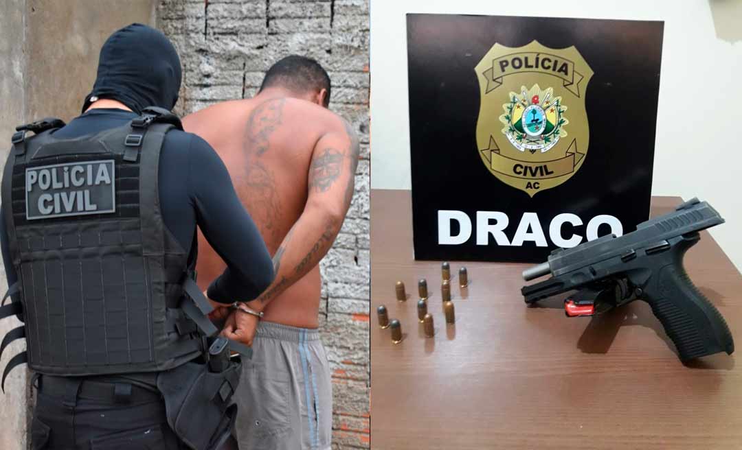 Operação Sinapse apreende arma e prende cinco pessoas na Capital e no município de Bujari