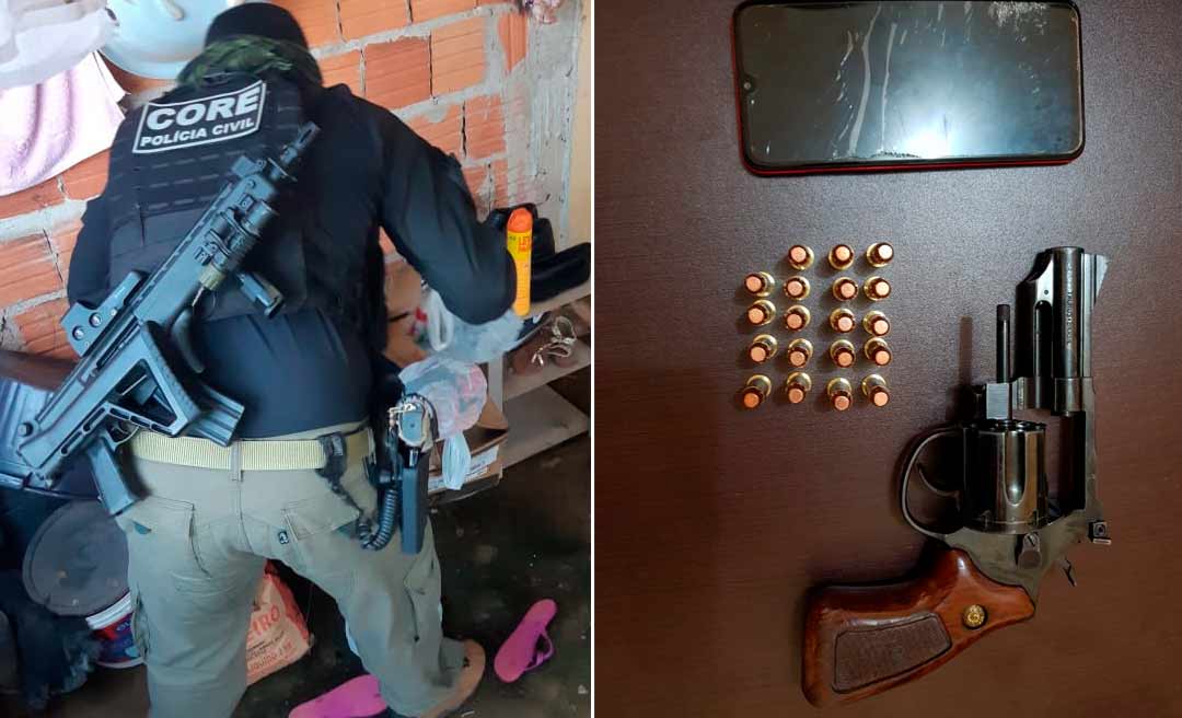 Polícia Civil prende dois e apreende arma de fogo no Cidade do Povo