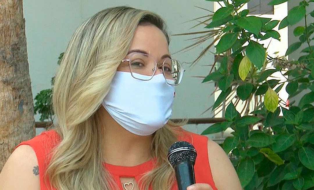 Vereadora Michelle Melo faz desabafo na Câmara após Bocalom vetar projeto de lei de sua autoria