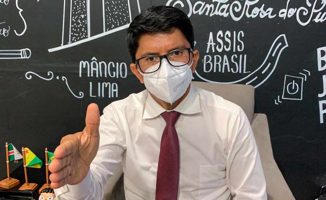 Jenilson diz que só o uso da máscara e a vacinação em massa vai reverter os números da pandemia no Acre