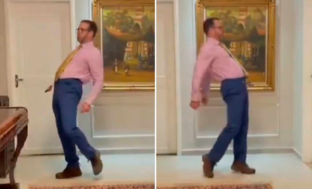 Apresentador da TV Gazeta dança ‘O Carpinteiro’ de Ronnie Von e viraliza na rede