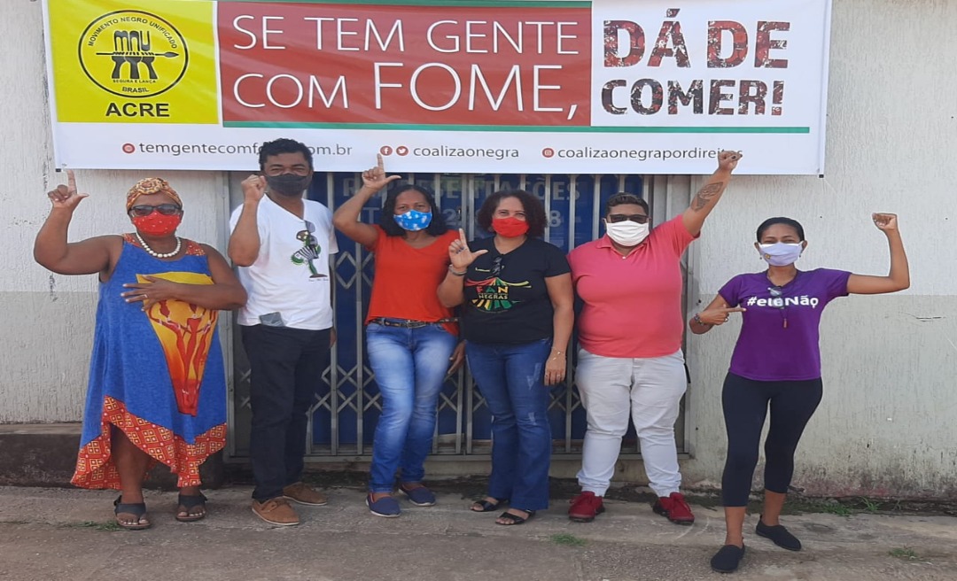 Movimento Negro do Acre arrecada alimentos e distribui a famílias carentes