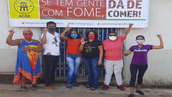Movimento Negro do Acre arrecada alimentos e distribui a famílias carentes