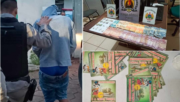 Polícia Militar apreende “marqueteiro” do tráfico  e acaba com a promoção “compre 20 e ganhe 1 grátis” no Esperança