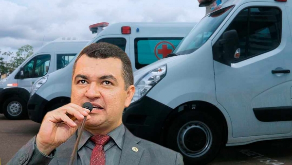 Deputado Sargento Cadmiel comemora chegada de 28 ambulâncias para atender municípios 