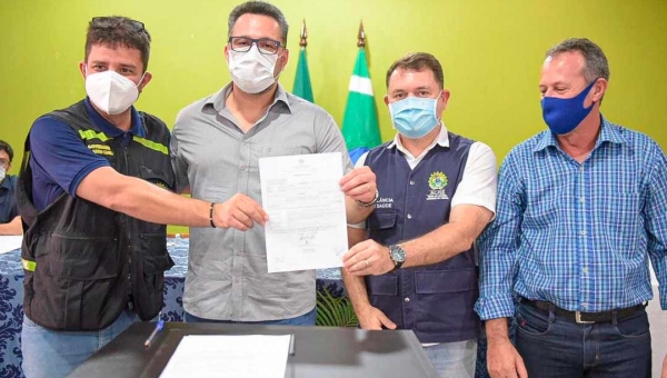 Deputado Alan Rick destaca andamento da reforma e ampliação da Unidade Mista de Acrelândia