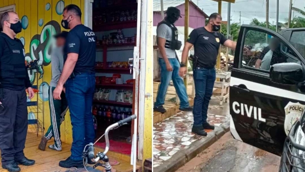 Policia Civil prende mandante de furtos de motocicletas em Xapuri
