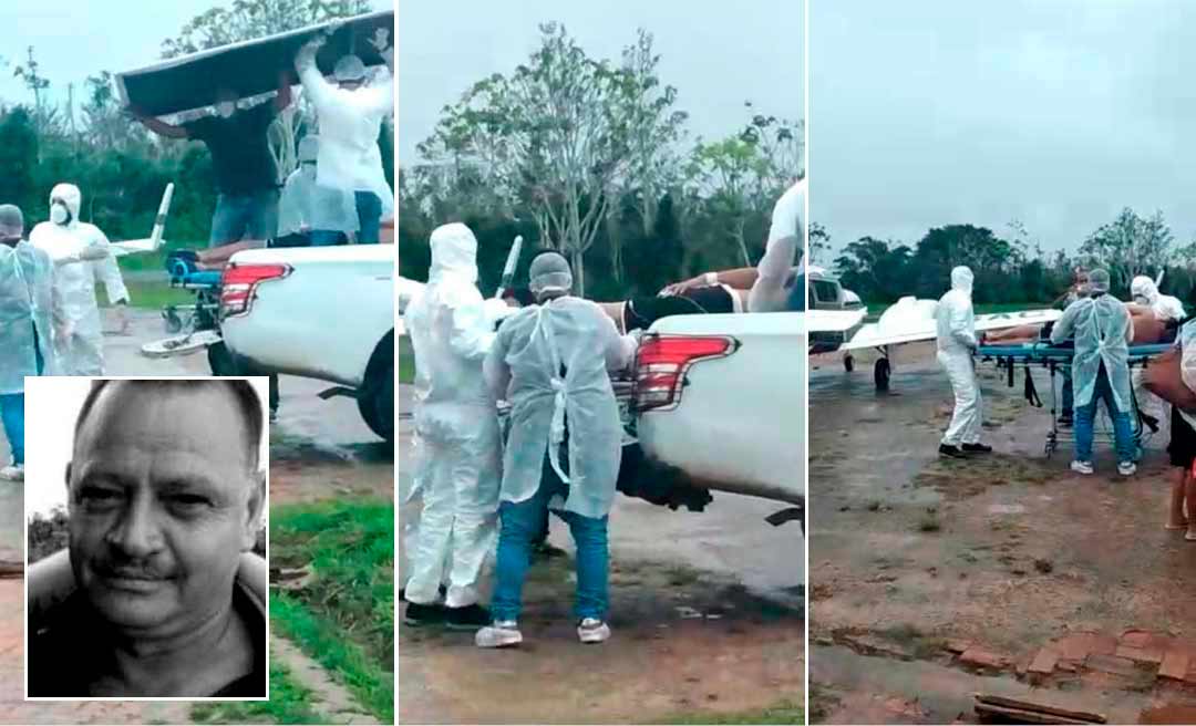 Homem que foi transportado na carroceria de uma caminhonete, na chuva, morre em Rio Branco