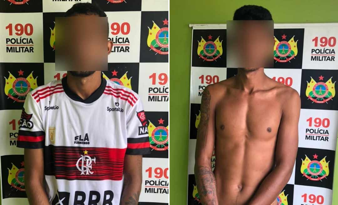 Polícia Militar prende dupla suspeita de homicídio de boliviano em Tarauacá