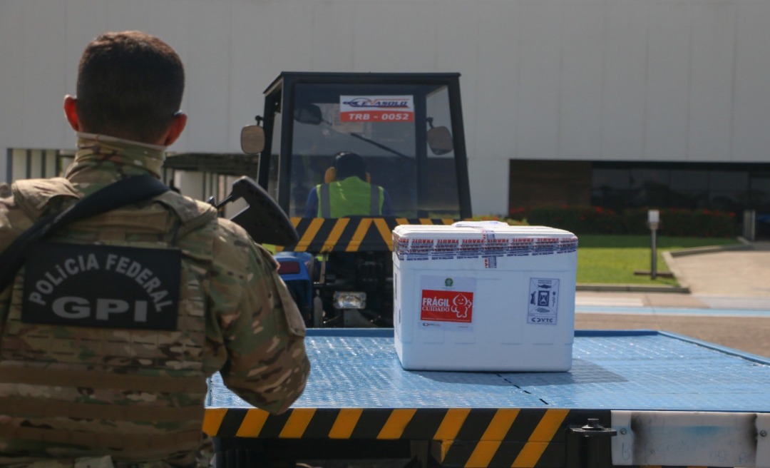 Acre recebe mais 1.400 doses da vacina Coronavac neste sábado