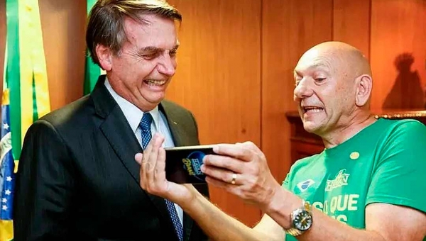 Convidado vip de Bolsonaro, Luciano Hang vai participar da inauguração da ponte do Madeira