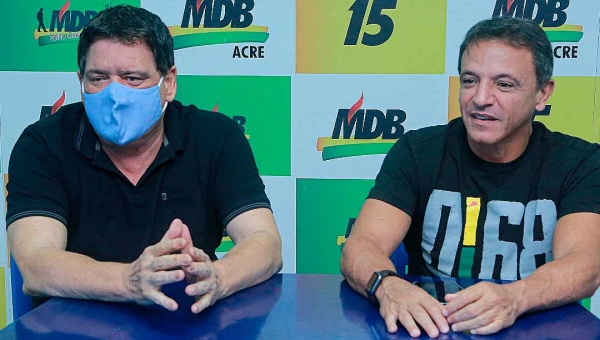 MDB oficializa entrada na base de Gladson e diz que deputados na Aleac vão ajudar a emitir ‘atestado de idoneidade do governo’ na CPI