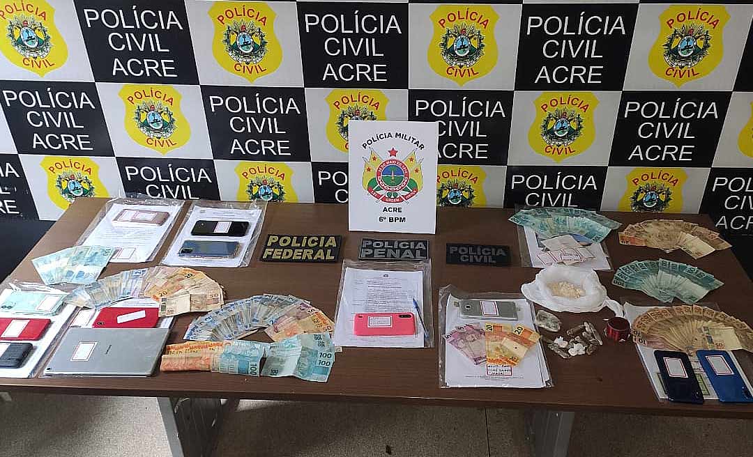 “Operação Reditus” das forças de segurança prende nove e apreende droga em Cruzeiro do Sul