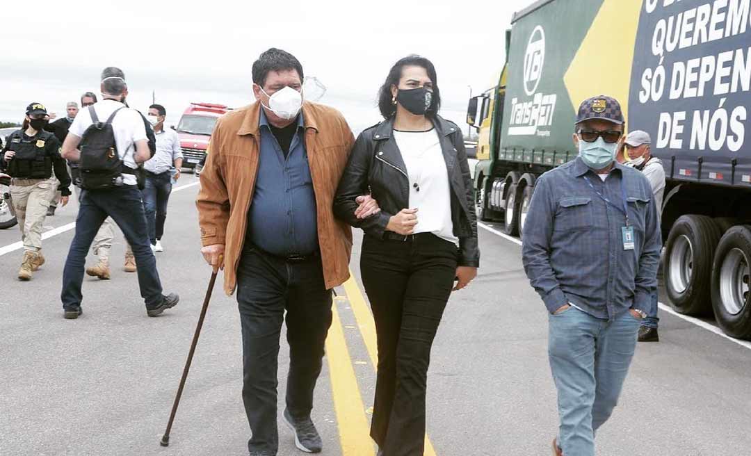 Flaviano Melo sobre ponte do rio Madeira: “Ligamos o Atlântico ao Pacífico”