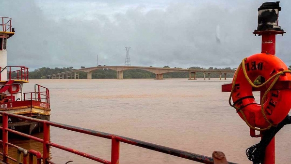 Ponte do Abunã reduzirá custo do transporte no Acre, diz o presidente Bolsonaro