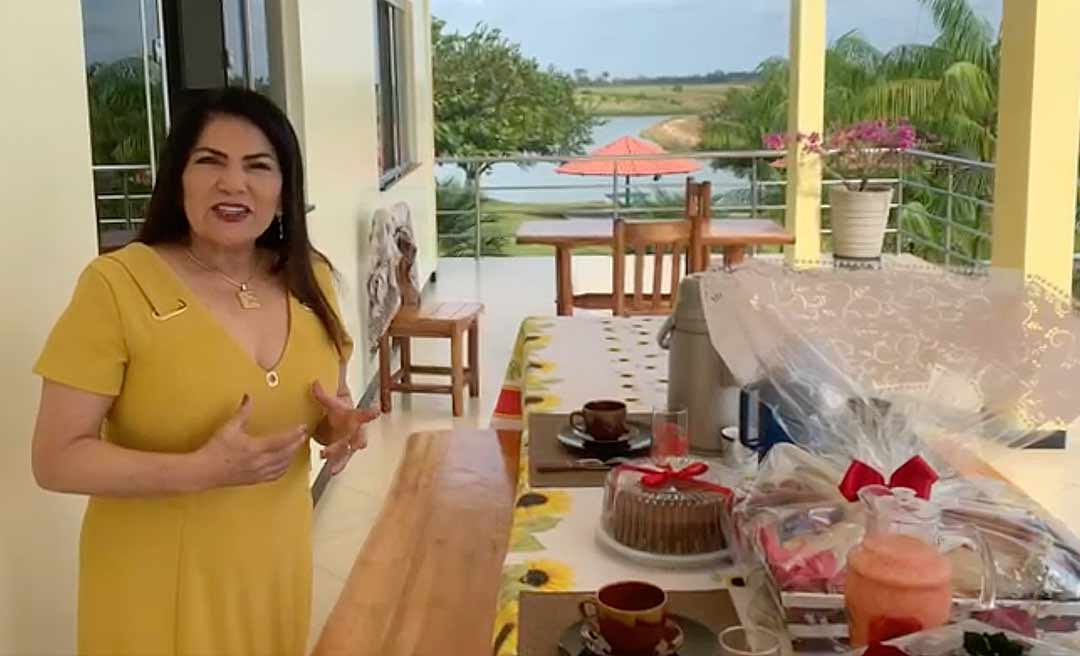 Deputada Antonia Sales grava mensagem de carinho a todas as mães acreanas