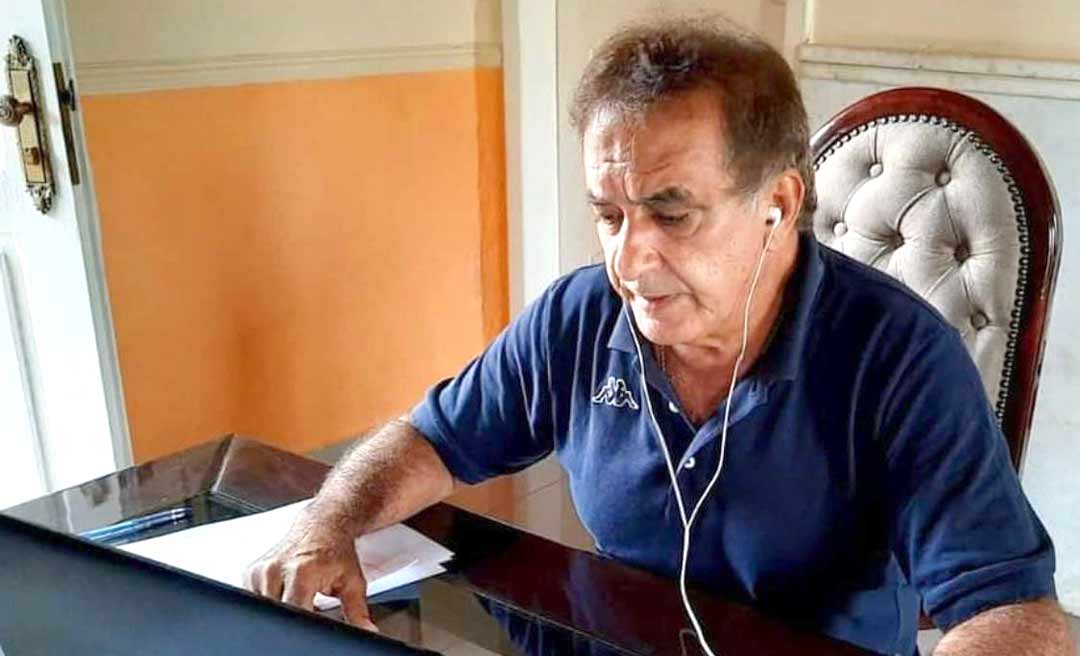 Deputado José Bestene faz homenagem aos enfermeiros em sessão virtual da Aleac