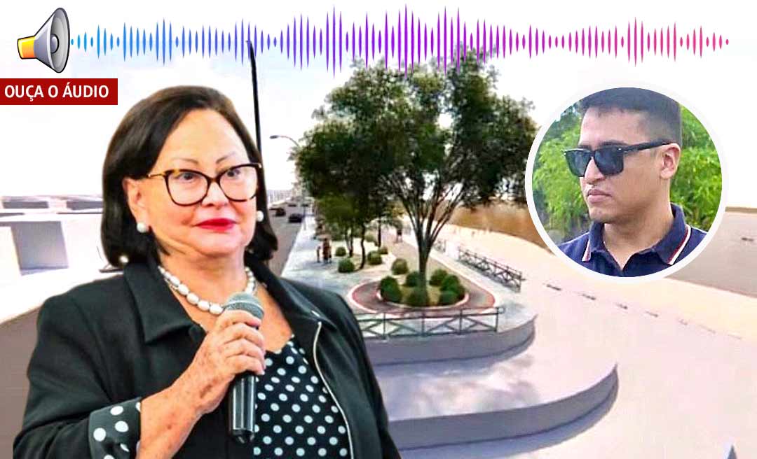 Vanda Milani diz que dinheiro da orla do Bairro Quinze pode ser devolvido por falta de compromisso de Luiz Felipe, da Sedur