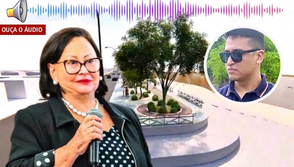 Vanda Milani diz que dinheiro da orla do Bairro Quinze pode ser devolvido por falta de compromisso de Luiz Felipe, da Sedur